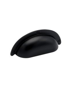 Muschelgriff 3922 - 64 mm – Schwarz - Beslag Design