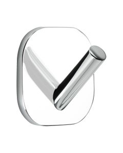 Solid 1-Krok / Borrfri Montering - 2-pack - Krom - Beslag Design