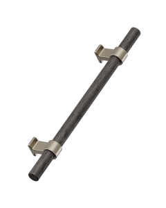 Bond Griff – Dunkelbraun / gebürstetes Messing