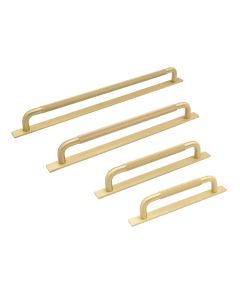 Helix Griff auf der Hinteren Platte - Messing - Beslag Design