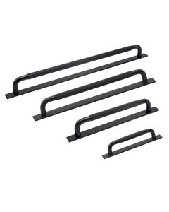 Helix Griff auf der Hinteren Platte - Matt Schwarz - Beslag Design