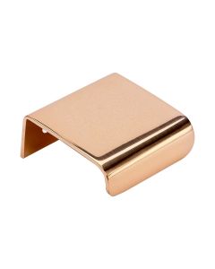 Lip Griff - Poliertes Kupfer - Beslag Design