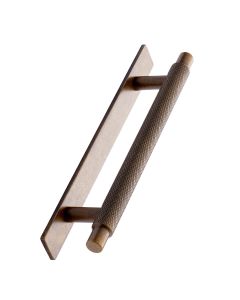 Manor Griff auf der Hinteren Platte - Antikes Messing