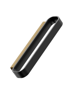 Race Möbelgriffe - Eiche / Matt Schwarz