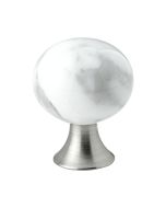 Bead Straight Knopfgriffe - Marmor / Grau - Furnipart