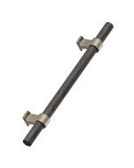 Bond Griff – Dunkelbraun / gebürstetes Messing