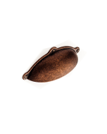 Deco Muschelgriffe - Antikes Kupfer