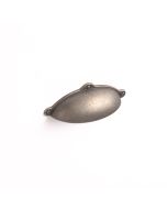 Deco Muschelgriffe - Weißbronze