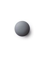 Matte Porzellanknauf / Haken - Grau -  Anne Black