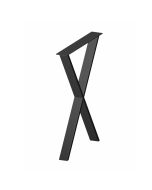 Ben X Tischbeine - Schwarz - 550 x 720 mm