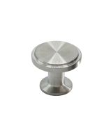 Uno Knopfgriffe - Gebürstetes Edelstahlausführung - 30 mm